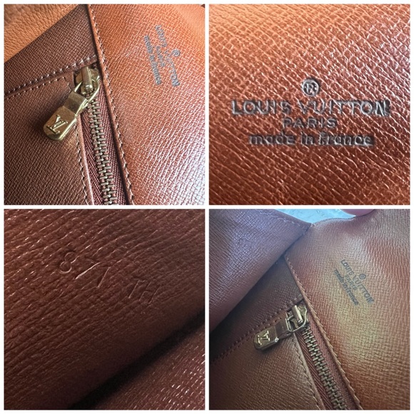 Authentic Louis Vuitton Monogram Dame Clutch GM - Picture 16 of 17